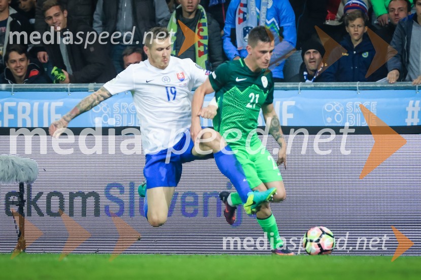  Juraj Kucka, nogometaš;  Benjamin Verbič, nogometašNogometna tekma  Slovenija – Slovaška