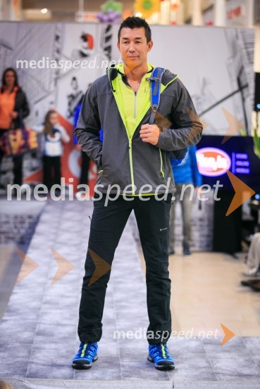  Taiji Tokuhisa, maneken in voditeljModna revija, Qlandia Kranj