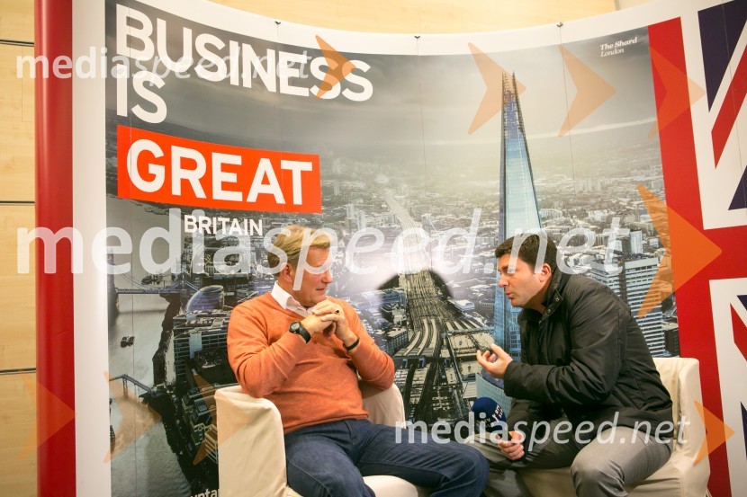  Glenn Hoddle, nekdanji angleški nogometaš;  ... Sports Meets Business, poslovna konferenca