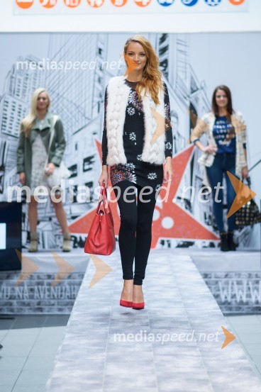  Jana  Koteska, manekenkaModna revija, Qlandia Maribor