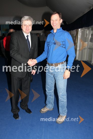 Andrej Verlič, podžupan Maribora in Franc Virtič, tiskovni predstavnik Policijske uprave MariborŠahovski turnir: 14. memorial Vasje Pirca