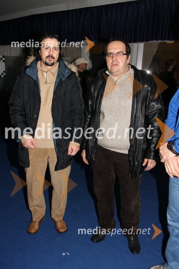 Zlatko Zahovič, športni direktor NK Maribor ter nacionalni ambasador UNICEF-a in Georg Mohr, organizator in predsednik ŽŠK Maribor LancomŠahovski turnir: 14. memorial Vasje Pirca