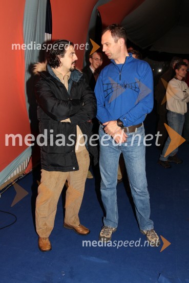 Zlatko Zahovič, športni direktor NK Maribor ter nacionalni ambasador UNICEF-a in Franc Virtič, tiskovni predstavnik Policijske uprave MariborŠahovski turnir: 14. memorial Vasje Pirca