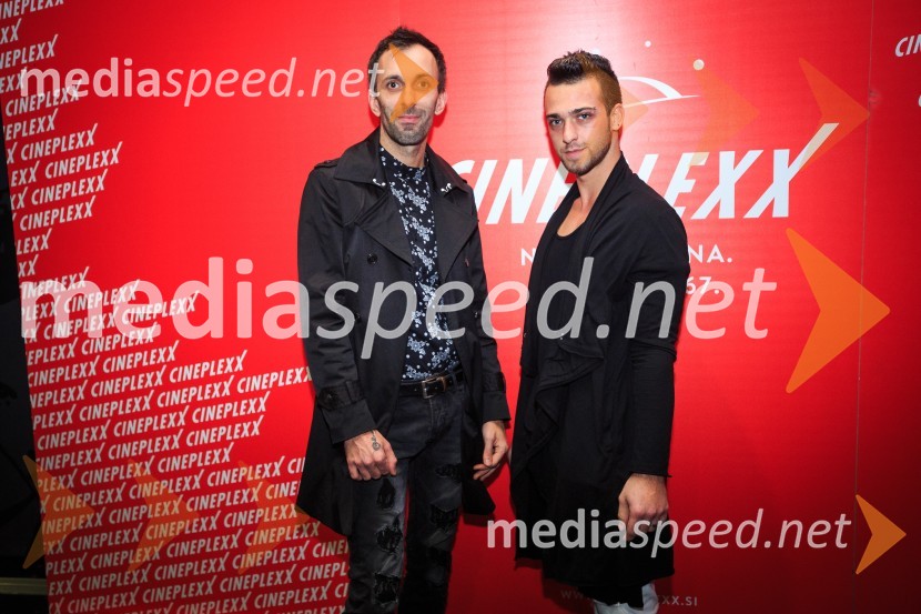   Miha Hauptman, tekmovalec v šovu Gostilna išče šefa, kuharski mojster;  Nejc Mastnak, kuharski mojsterPremiera filma Pr' Hostar v Cineplexxu Kranj