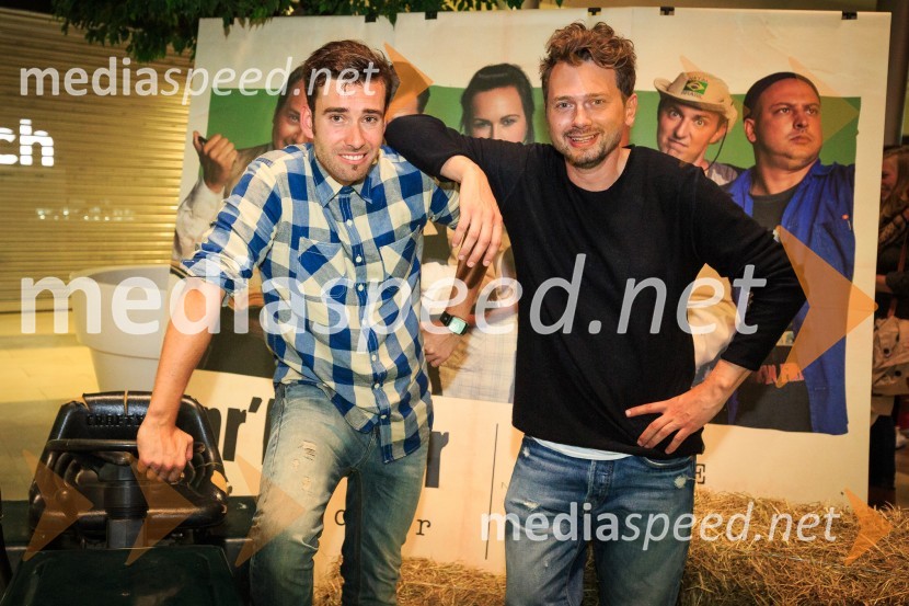  Goran Hrvaćanin, komik;  ... Premiera filma Pr' Hostar v Cineplexxu Kranj