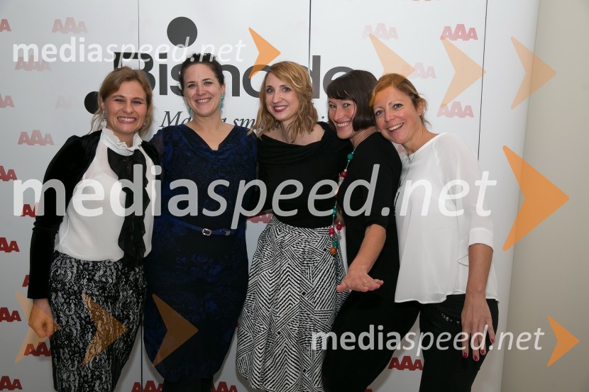  Mojca Furlan Rejc, Bisnode d.o.o.;  Ester Žigon, Bisnode d.o.o.;  Sandra Kecman, Bisnode d.o.o.;  Manuela Bevčič, Bisnode d.o.o.;  Špela  Nastran, Bisnode d.o.o.BISNODE FOR BUSINESS / BEST FOUR BUSINESS / B4B