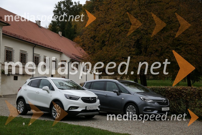 Opel Mokka X in Zafira, slovenska predstavitevOpel Mokka X in Zafira, slovenska predstavitev