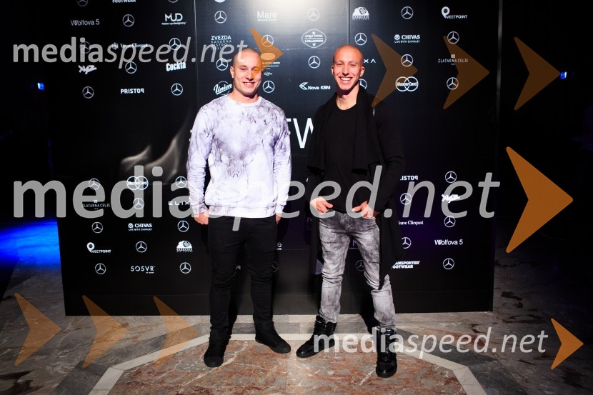  Blaž Slanič, F&B Acrobatics;  Filip Kržišnik, F&B AcrobaticsMercedes Benz Fashion Week 2016, 2. dan