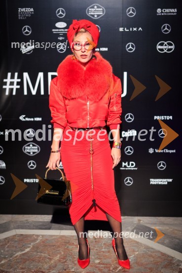  Eva Ana Kazić, modna poznavalkaMercedes Benz Fashion Week 2016, 2. dan