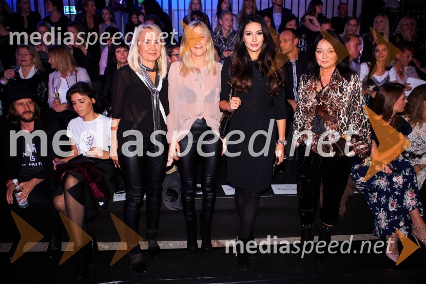  ... ;  Mija Janković, soproga Zorana Jankovića;  Ursula Gawish;  ... Mercedes Benz Fashion Week 2016, 2. dan