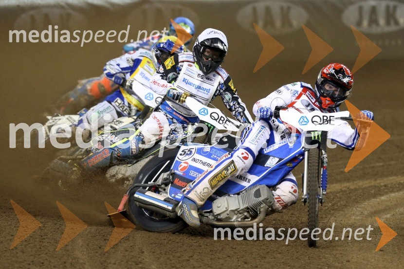  Chris Harris, speedwayist (Velika Britanija);  Fredrik  Lindgren, speedwayist (Švedska);  Matej Žagar, speedwayist (Slovenija)Žagar za točko ob cilj sezone