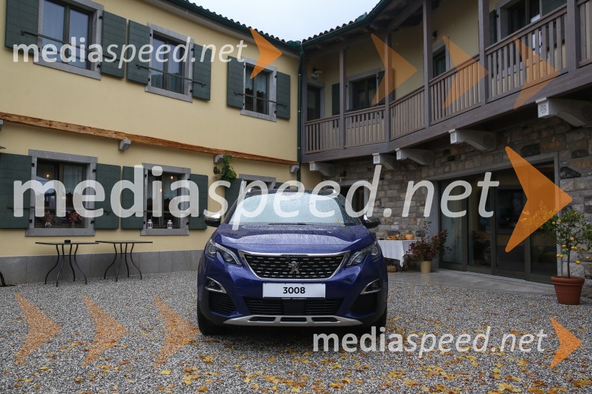 Predstavitev vozila Peugeot 3008Peugeot 3008, slovenska predstavitev