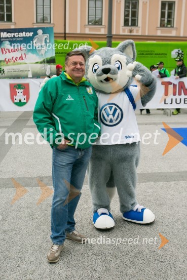  Zoran Janković, župan, Mestna občina LjubljanaVolkswagen 21. Ljubljanski maraton 2016