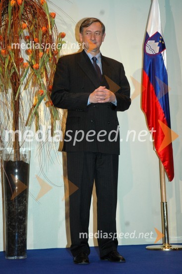 Dr. Danilo Türk, predsednik Republike SlovenijeSprejem treh predsednikov za novinarje
