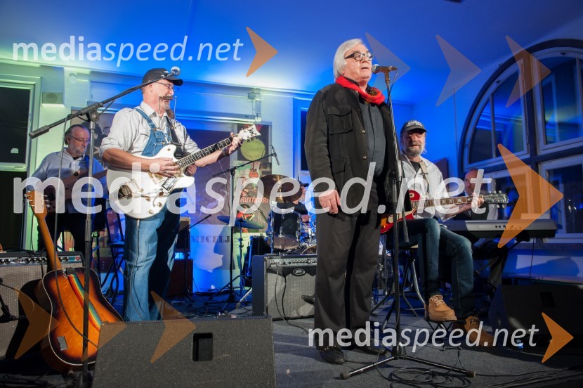  Tomaž Domicelj, glasbenik;  Lado  Leskovar, pevec in ambasador UnicefTomaž Domicelj – koncert ''Na Šubičevi začeli – in preživeli''