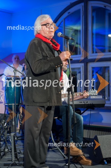  Lado  Leskovar, pevec in ambasador UnicefTomaž Domicelj – koncert ''Na Šubičevi začeli – in preživeli''