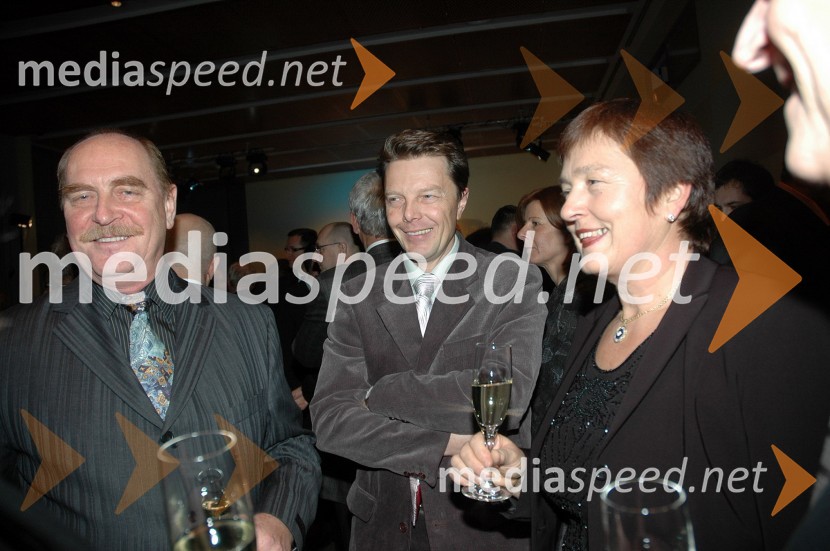Sprejem treh predsednikov za novinarje
