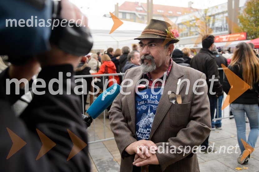  Alojz  Jenuš - Slavek, outar in brač iz MalečnikaMartinovanje v Mariboru 2016