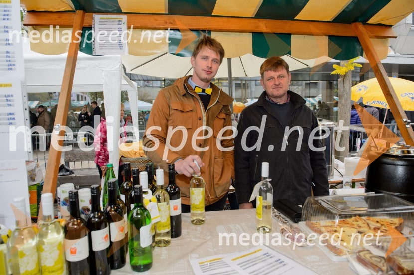  Pavel Jarc, Vino Jarc;  ... Martinovanje v Mariboru 2016