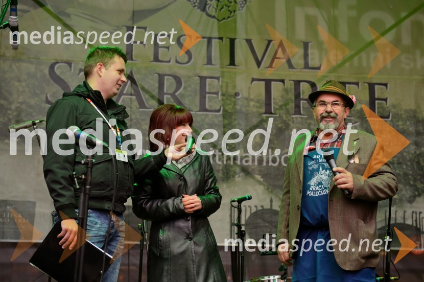  Robert Levstek, novinar, urednik, Radio Maribor;  Tadeja  Vodovnik Plevnik, Kmetijsko gozdarski zavod Maribor;  Alojz  Jenuš - Slavek, outar in brač iz MalečnikaMartinovanje v Mariboru 2016