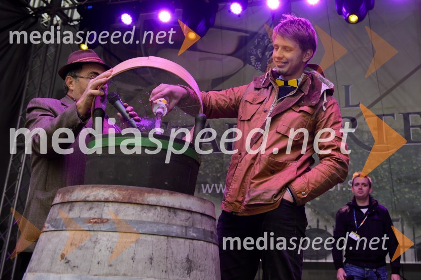  Alojz  Jenuš - Slavek, outar in brač iz Malečnika;  Pavel Jarc, Vino JarcMartinovanje v Mariboru 2016