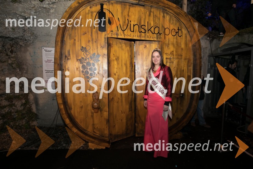 Ana Bric, Vipavska vinska kraljica 2016Vinska pot v Rovih pod starim Kranjem