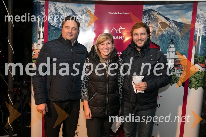  Boštjan Trilar, župan občine Kranj;  ... ;  Miha Juvan, MOKVinska pot v Rovih pod starim Kranjem