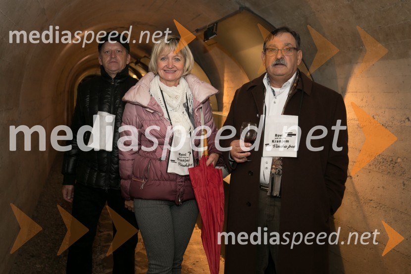  Dani Žagar, direktorica OOZ Kranj;  Toni Magdič, Gostilna AnčkaVinska pot v Rovih pod starim Kranjem