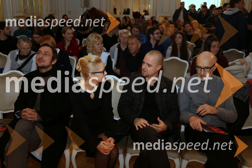 dr. Mirt Komel, filozof, sociolog, dramatik, esejist in prevajalec; doc. dr. Smiljana Gartner, filozofinja, Filozofska fakulteta, Univerza v Mariboru; doc. dr. Bojan Musil, psiholog, Filozofska fakulteta, Univerza v Mariboru ; prof. dr. Bojan Borstner, filozof, Filozofska fakulteta, Univerza v MariboruPrireditev ob svetovnem dnevu filozofije