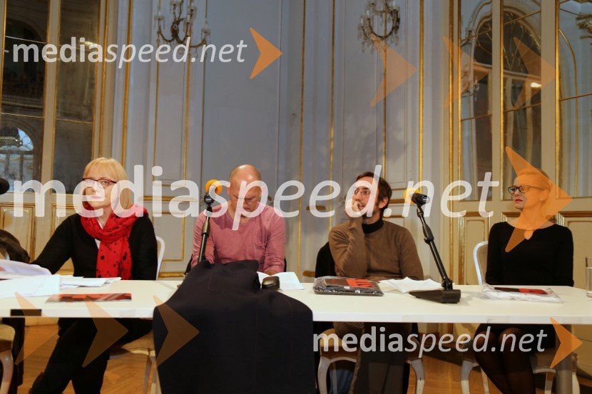 dr. Renata Salecl, filozofinja; dr. Peter  Klepec, filozof, raziskovalec na Filozofskem inštitutu ZRC; dr. Mirt Komel, filozof, sociolog, dramatik, esejist in prevajalec; doc. dr. Smiljana Gartner, filozofinja, Filozofska fakulteta, Univerza v MariboruPrireditev ob svetovnem dnevu filozofije