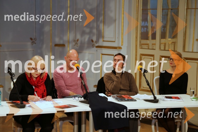 dr. Renata Salecl, filozofinja; dr. Peter  Klepec, filozof, raziskovalec na Filozofskem inštitutu ZRC; dr. Mirt Komel, filozof, sociolog, dramatik, esejist in prevajalec; doc. dr. Smiljana Gartner, filozofinja, Filozofska fakulteta, Univerza v MariboruPrireditev ob svetovnem dnevu filozofije