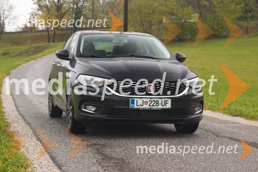 Fiat Tipo 1,6 Multijet LoungeFiat Tipo 1,6 Multijet Lounge, Mediaspeed test