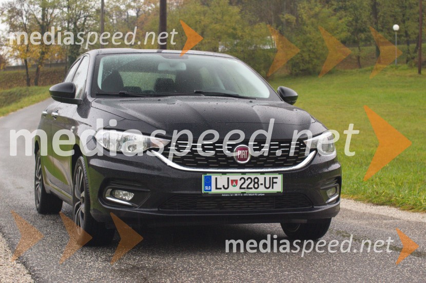 Fiat Tipo 1,6 Multijet LoungeFiat Tipo 1,6 Multijet Lounge, Mediaspeed test