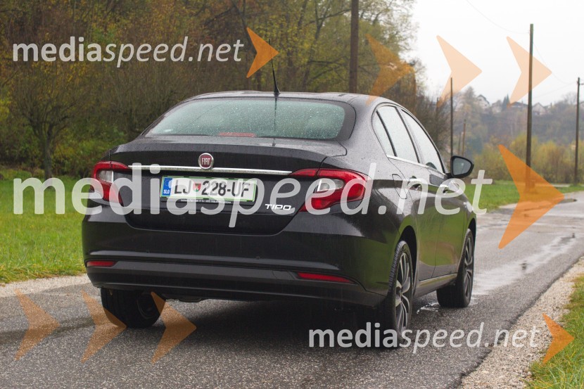 Fiat Tipo 1,6 Multijet LoungeFiat Tipo 1,6 Multijet Lounge, Mediaspeed test