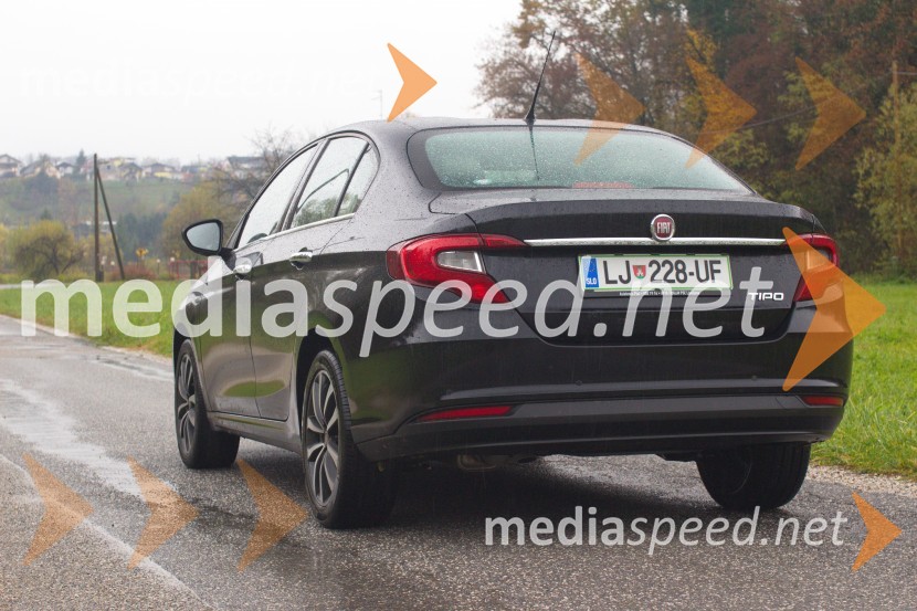 Fiat Tipo 1,6 Multijet LoungeFiat Tipo 1,6 Multijet Lounge, Mediaspeed test
