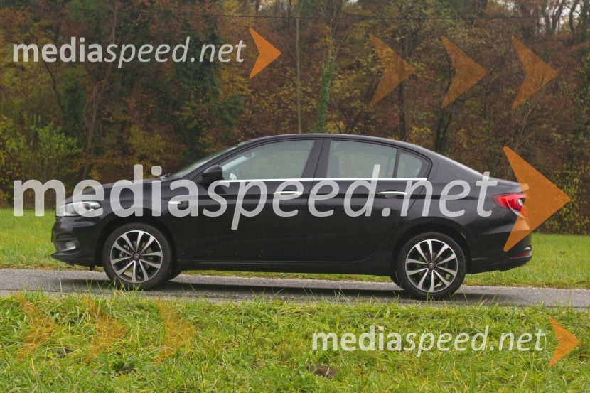 Fiat Tipo 1,6 Multijet LoungeFiat Tipo 1,6 Multijet Lounge, Mediaspeed test