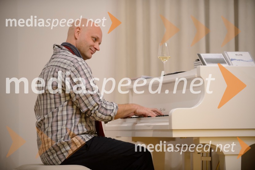  Dejan Berden, pianistVino in prijateljstvo 2016, odprtje razstave