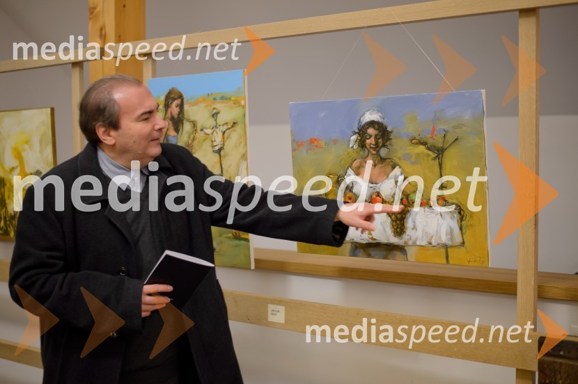 Vino in prijateljstvo 2016, odprtje razstave