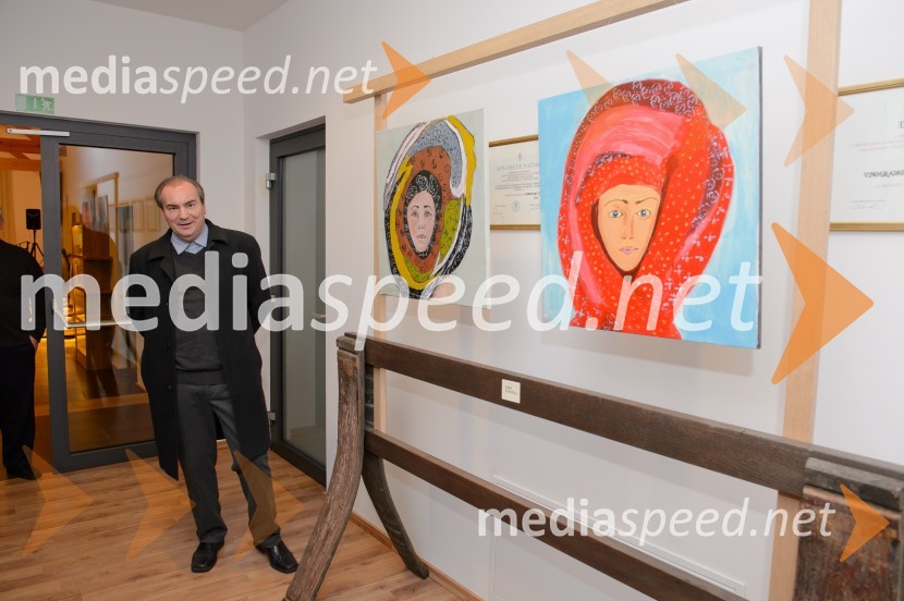 Vino in prijateljstvo 2016, odprtje razstave