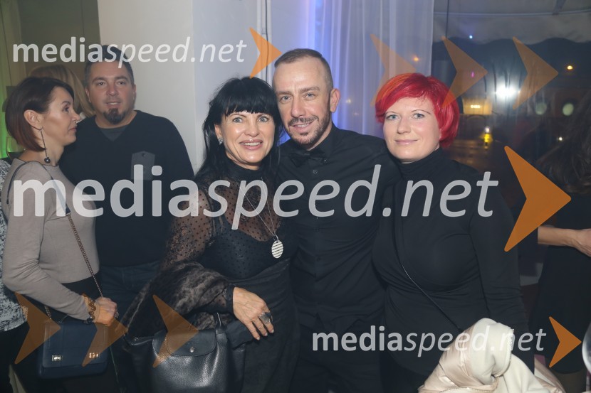 mag.  Helena  Cvikl, direktorica Višje strokovne šole za gostinstvo in turizem v Maribor;  Goran Pfeiler, frizer, studio Orange;  ... Druga obletnica lepotnega centra Studio Oranž