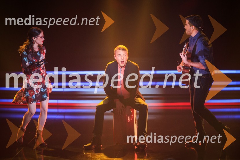 Glasbeni trio LjutriSlovenija ima talent 2016, tretja polfinalna oddaja