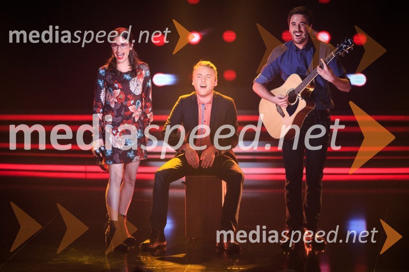 Glasbeni trio LjutriSlovenija ima talent 2016, tretja polfinalna oddaja