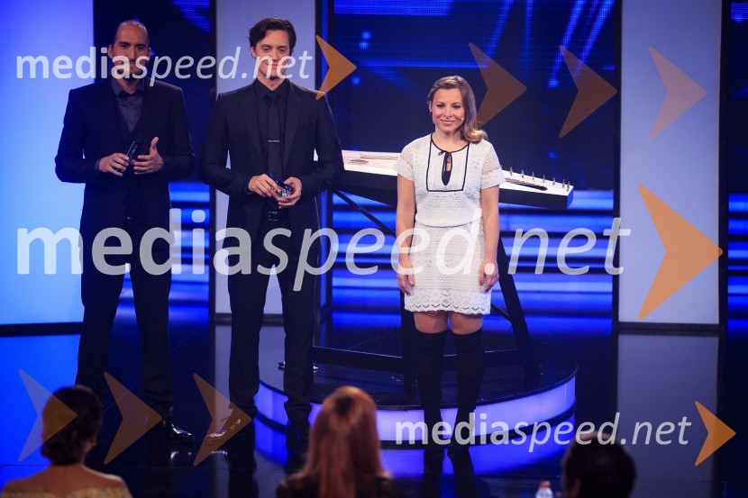  Vid  Valič, stand-up komik, voditelj;  Domen Valič, igralec;  Janja Brlec, citrarkaSlovenija ima talent 2016, tretja polfinalna oddaja