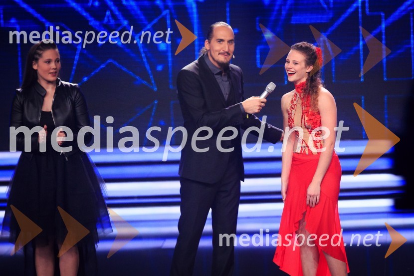  Aleksandra Vovk, pevka;  Vid  Valič, stand-up komik, voditelj;  Anja Šivic, plesalkaSlovenija ima talent 2016, tretja polfinalna oddaja