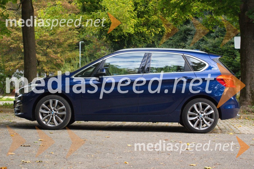 BMW 225xe Active Tourer Luxury LineBMW 225xe Active Tourer Luxury Line, mediaspeed test