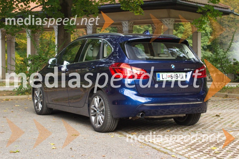 BMW 225xe Active Tourer Luxury LineBMW 225xe Active Tourer Luxury Line, mediaspeed test