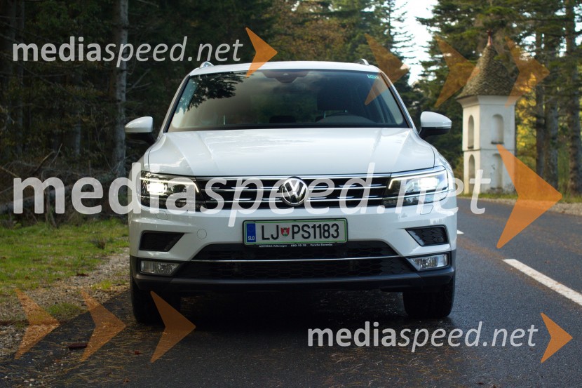 Volkswagen Tiguan 2.0 TDI 4Motion HighlineVolkswagen Tiguan 2.0 TDI 4Motion Highline, mediaspeed test