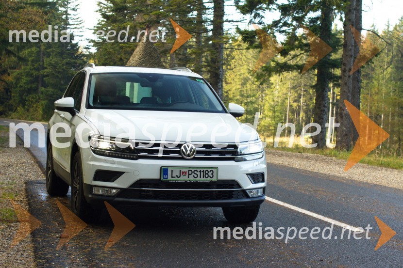 Volkswagen Tiguan 2.0 TDI 4Motion HighlineVolkswagen Tiguan 2.0 TDI 4Motion Highline, mediaspeed test