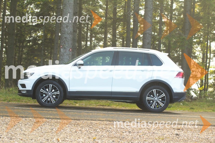 Volkswagen Tiguan 2.0 TDI 4Motion HighlineVolkswagen Tiguan 2.0 TDI 4Motion Highline, mediaspeed test