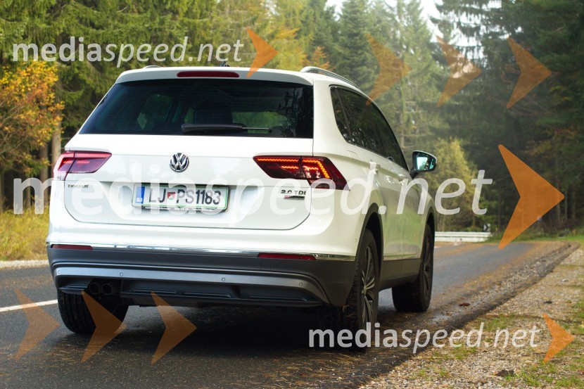 Volkswagen Tiguan 2.0 TDI 4Motion HighlineVolkswagen Tiguan 2.0 TDI 4Motion Highline, mediaspeed test